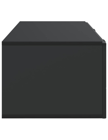 Mobile Porta TV da Muro Nero 78,5 x 41 x 30 cm