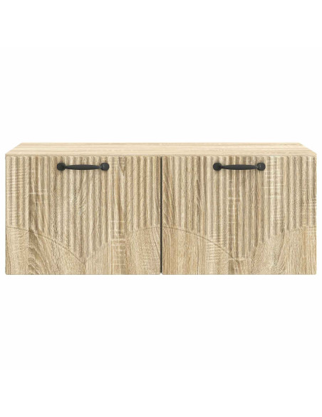 Mobile Porta TV da Muro Rovere Sonoma 78,5 x 41 x 30 cm