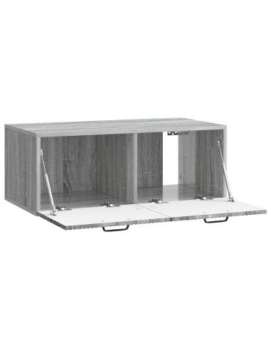 Mobile Porta TV da Muro Grigio Sonoma 78,5 x 41 x 30 cm