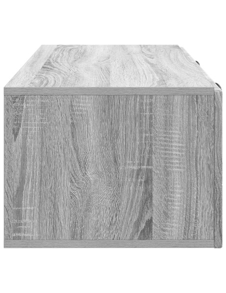 Mobile Porta TV da Muro Grigio Sonoma 78,5 x 41 x 30 cm