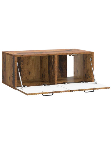 Mobile Porta TV da Muro Legno antico 78,5 x 41 x 30 cm