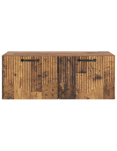 Mobile Porta TV da Muro Legno antico 78,5 x 41 x 30 cm