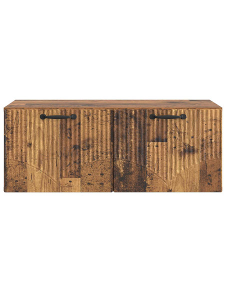 Mobile Porta TV da Muro Legno antico 78,5 x 41 x 30 cm