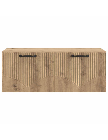 Mobile Porta TV da Muro Rovere Artigianale 78,5 x 41 x 30 cm