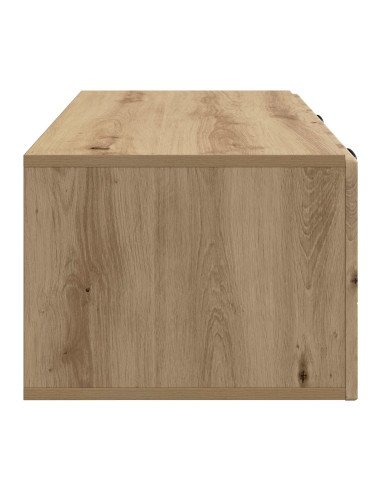 Mobile Porta TV da Muro Rovere Artigianale 78,5 x 41 x 30 cm