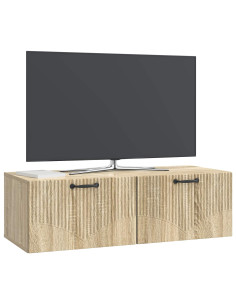 Mobile Porta TV da Muro Rovere Sonoma 98 x 41 x 30 cm 2