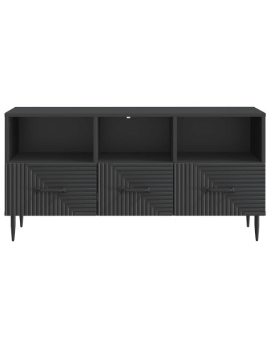 Mobile TV Nero 102 x 34,5 x 50 cm Legno ingegnerizzato