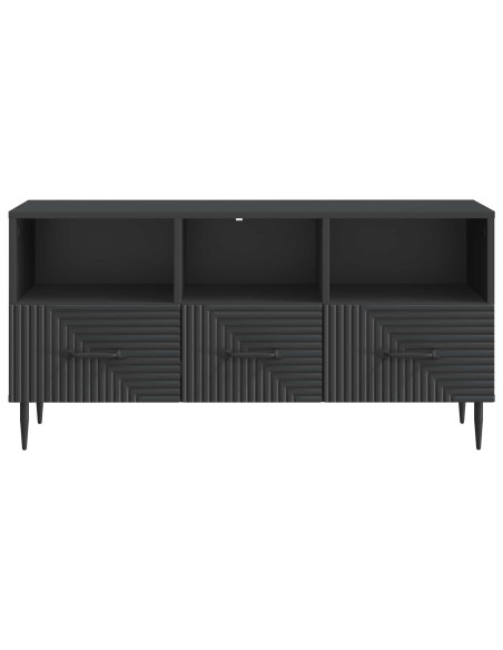 Mobile TV Nero 102 x 34,5 x 50 cm Legno ingegnerizzato