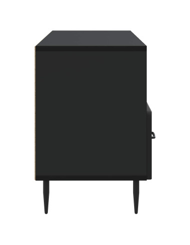 Mobile TV Nero 102 x 34,5 x 50 cm Legno ingegnerizzato