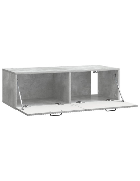 Mobile Porta TV da Muro Grigio Cemento 98 x 41 x 30 cm