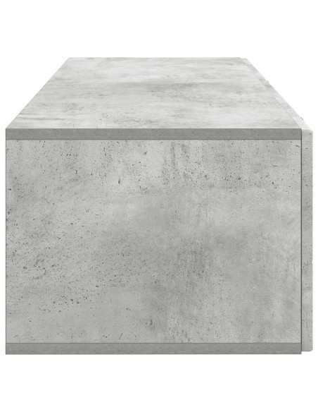 Mobile Porta TV da Muro Grigio Cemento 98 x 41 x 30 cm
