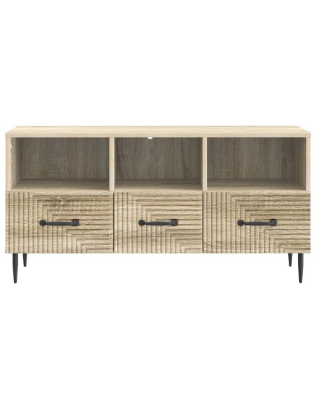 Mobile TV Rovere Sonoma 102 x 34,5 x 50 cm Legno ingegnerizzato
