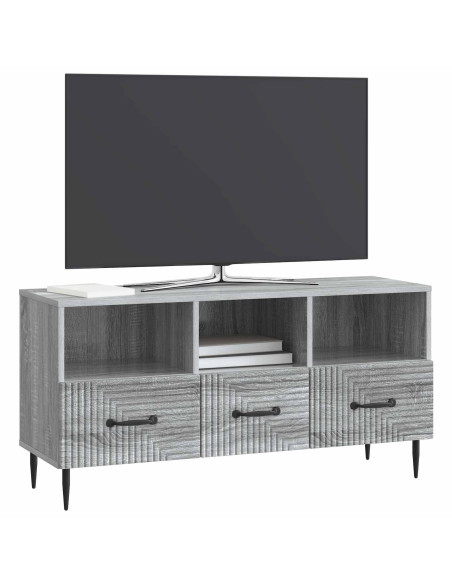 Mobile TV Grigio Sonoma 102 x 34,5 x 50 cm Legno ingegnerizzato