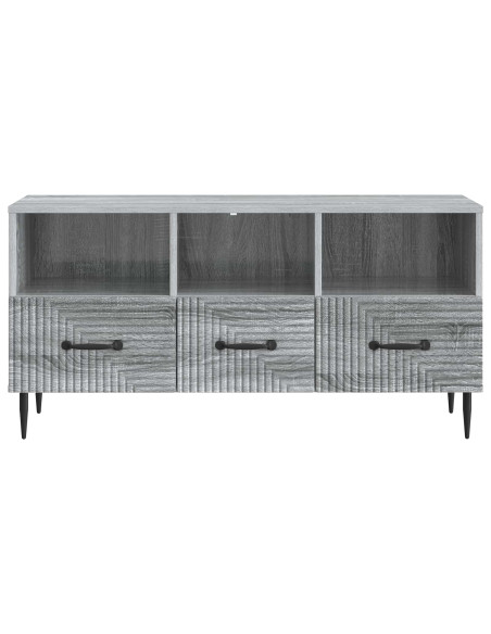 Mobile TV Grigio Sonoma 102 x 34,5 x 50 cm Legno ingegnerizzato