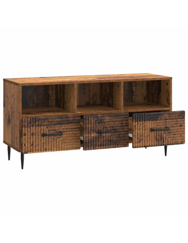 Mobile TV Legno antico 102 x 34,5 x 50 cm Legno ingegnerizzato