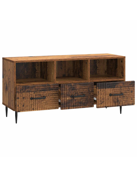 Mobile TV Legno antico 102 x 34,5 x 50 cm Legno ingegnerizzato
