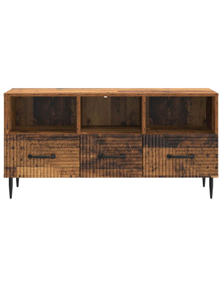 Mobile TV Legno antico 102 x 34,5 x 50 cm Legno ingegnerizzato