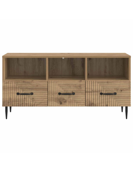 Mobile TV con cassetto Rovere Artigianale 102 x 34,5 x 50 cm