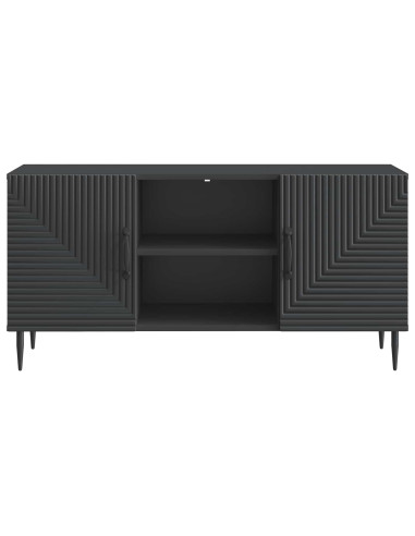 Mobile TV Nero 102 x 34,5 x 50 cm Legno ingegnerizzato