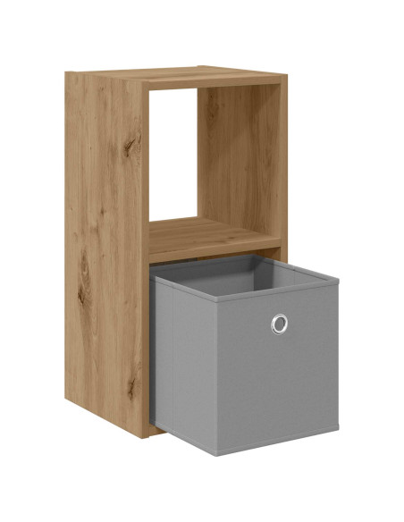 Comodino con cassetto Rovere artigianale 30,5 x 27 x 59,5 cm