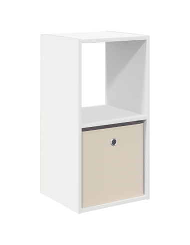 Comodino Bianco 35 x 32 x 68,5 cm Legno multistrato
