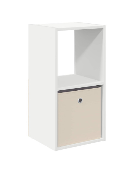 Comodino Bianco 35 x 32 x 68,5 cm Legno multistrato