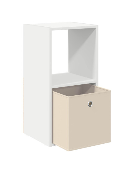 Comodino Bianco 35 x 32 x 68,5 cm Legno multistrato