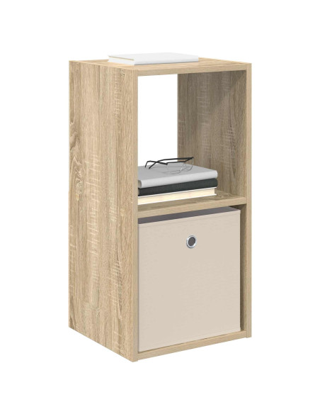 Comodino Rovere Sonoma 35 x 32 x 68,5 cm Legno multistrato