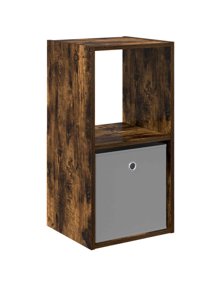 Comodino Rovere fumé 35 x 32 x 68,5 cm Legno multistrato
