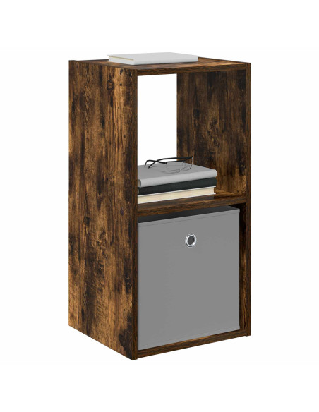 Comodino Rovere fumé 35 x 32 x 68,5 cm Legno multistrato