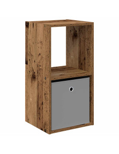Comodino Legno vecchio 35 x 32 x 68,5 cm Legno multistrato 2