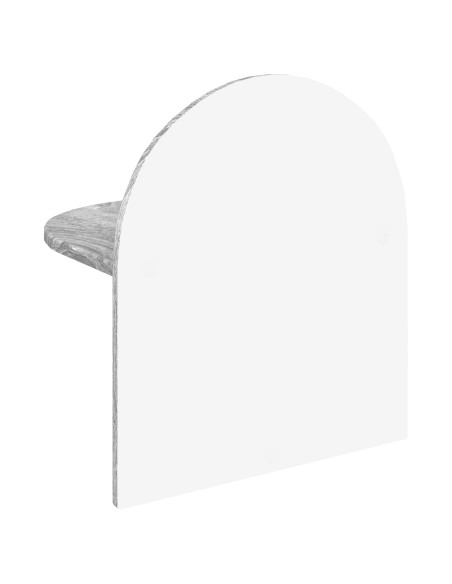 Comodino Sonoma grigia 40 x 35,5 x 45,5 cm Legno ingegnerizzato