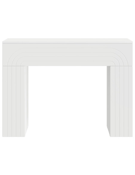 Tavolino da salotto Bianco 102 x 35 x 75 cm