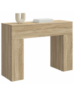Tavolino da salotto Rovere Sonoma 102 x 35 x 75 cm 2