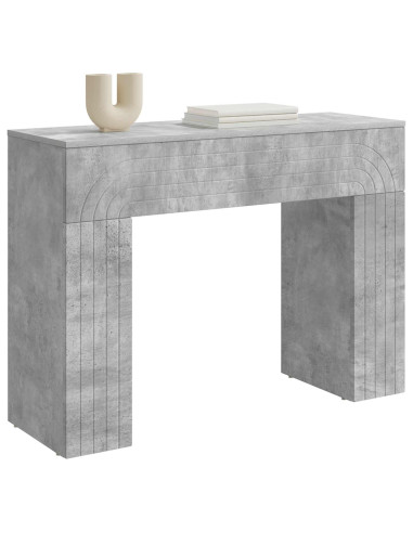 Tavolino da salotto Grigio Cemento 102 x 35 x 75 cm