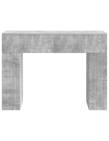 Tavolino da salotto Grigio Cemento 102 x 35 x 75 cm