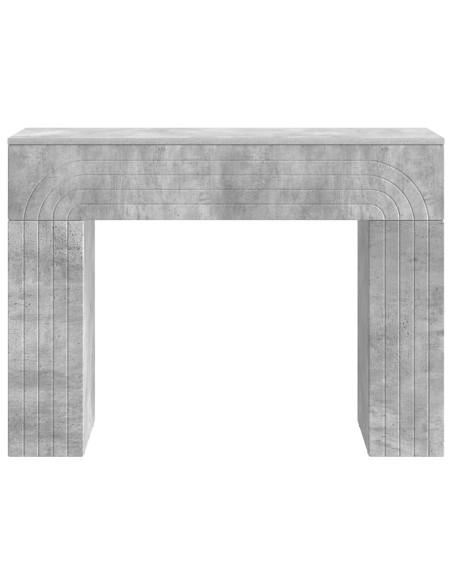 Tavolino da salotto Grigio Cemento 102 x 35 x 75 cm