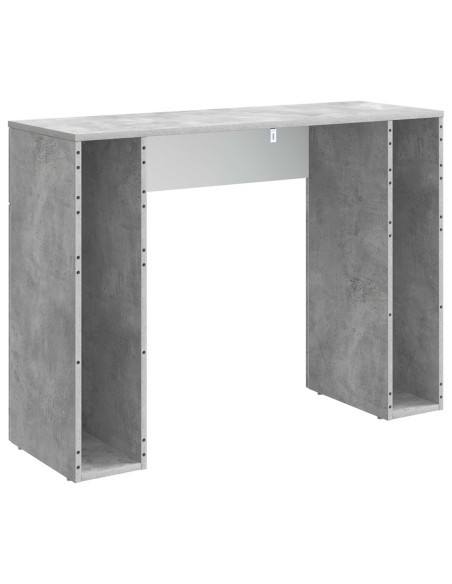 Tavolino da salotto Grigio Cemento 102 x 35 x 75 cm