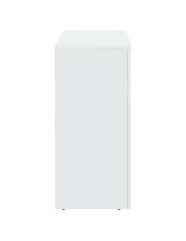 Tavolino da salotto Bianco Lucido 102 x 35 x 75 cm