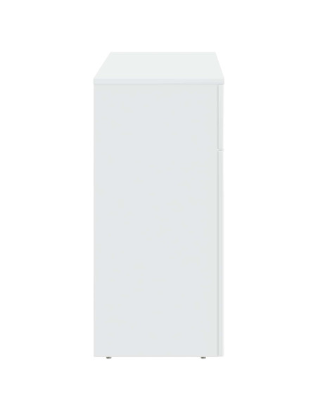 Tavolino da salotto Bianco Lucido 102 x 35 x 75 cm