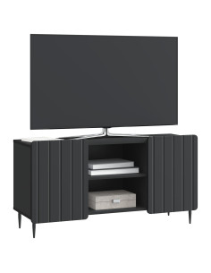 Mobile TV Nero 102 x 34,5 x 52 cm Legno ingegnerizzato 2