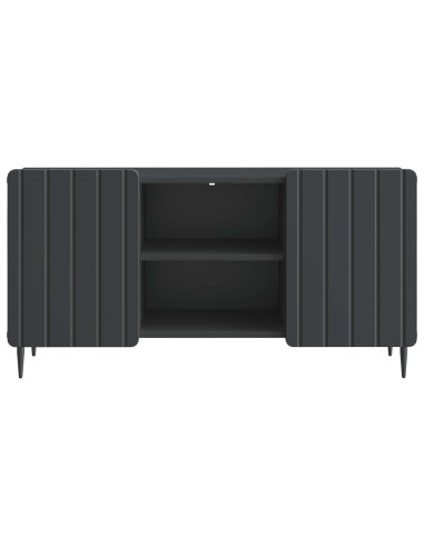 Mobile TV Nero 102 x 34,5 x 52 cm Legno ingegnerizzato