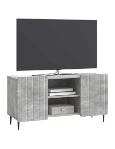 Mobile TV Grigio Cemento 102 x 34,5 x 52 cm 2
