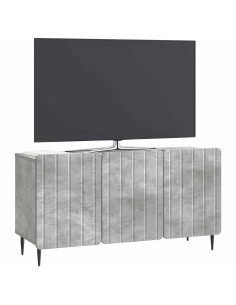 Mobile TV Grigio Cemento 99 x 34,5 x 52 cm Legno ingegnerizzato 2