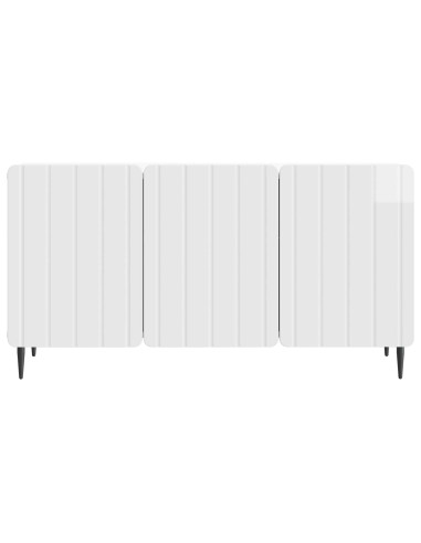 Mobile TV Bianco Lucido 99 x 34,5 x 52 cm Legno ingegnerizzato
