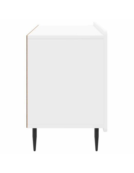 Mobile TV Bianco Lucido 99 x 34,5 x 52 cm Legno ingegnerizzato