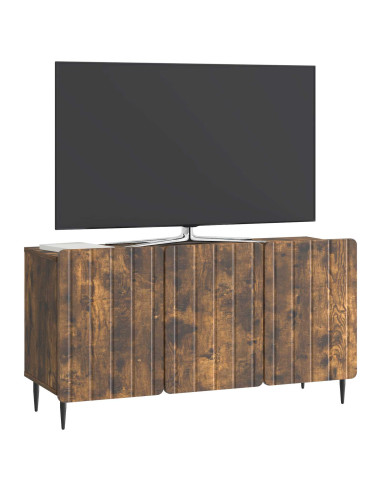 Mobile TV Rovere Fumo 99 x 34,5 x 52 cm Legno ingegnerizzato