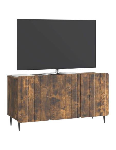 Mobile TV Rovere Fumo 99 x 34,5 x 52 cm Legno ingegnerizzato