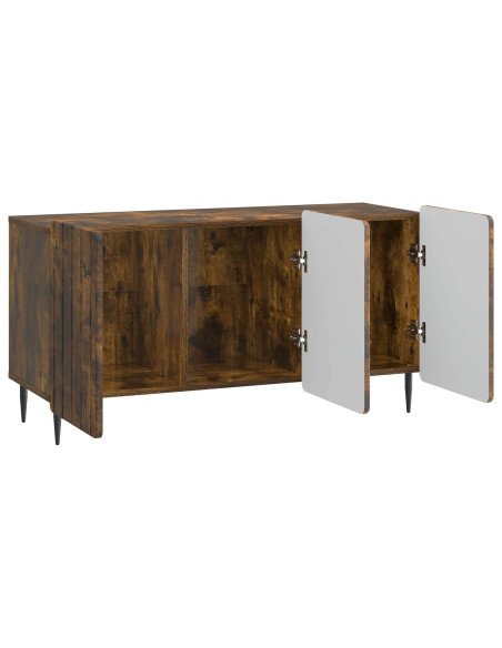 Mobile TV Rovere Fumo 99 x 34,5 x 52 cm Legno ingegnerizzato