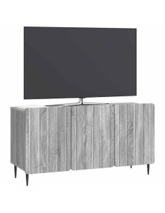 Mobile TV Grigio Sonoma 99 x 34,5 x 52 cm Legno ingegnerizzato 2